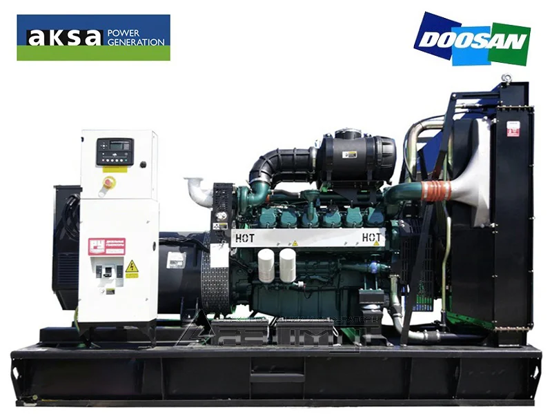 Дизель генератор AKSA AD825 (Doosan) мощностью 600 кВт с АВР